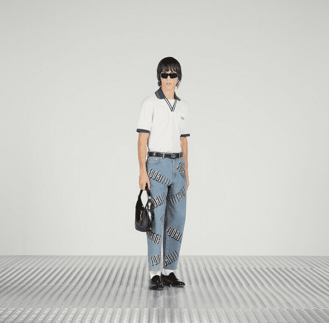 ÁO GUCCI GG POLO SHIRT MÀU TRẮNG UNISEX