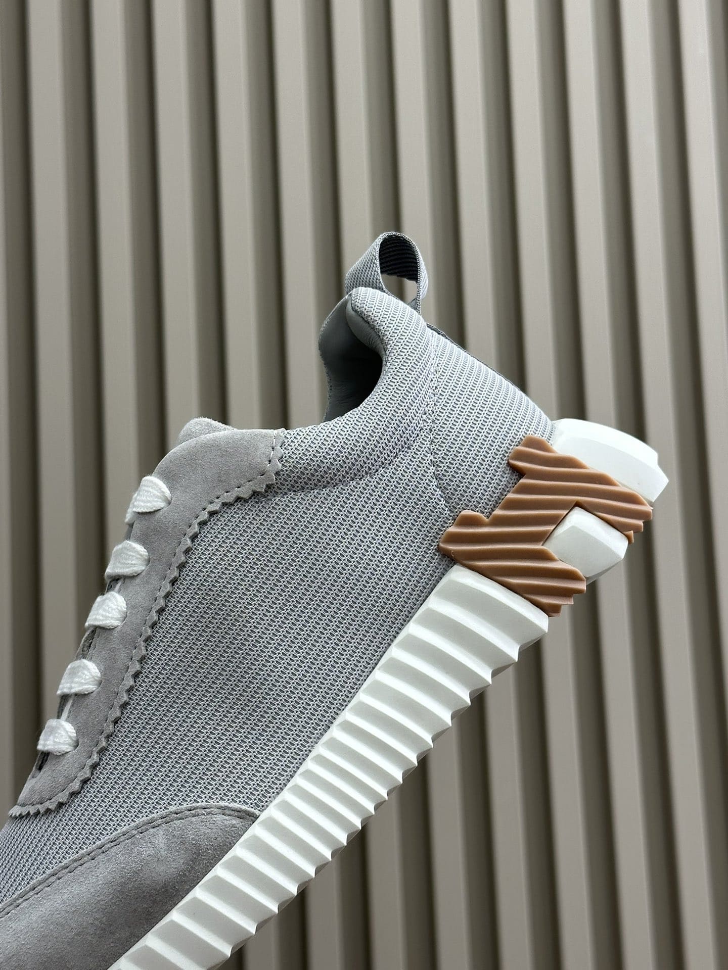 GIÀY HERMES BOUNCING SNEAKER LOW SPORTS GREY