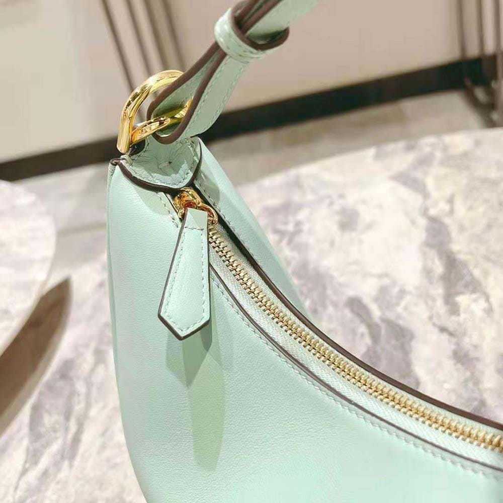 TÚI FENDI Women Fendigraphy Small Mint Green Leather Bag