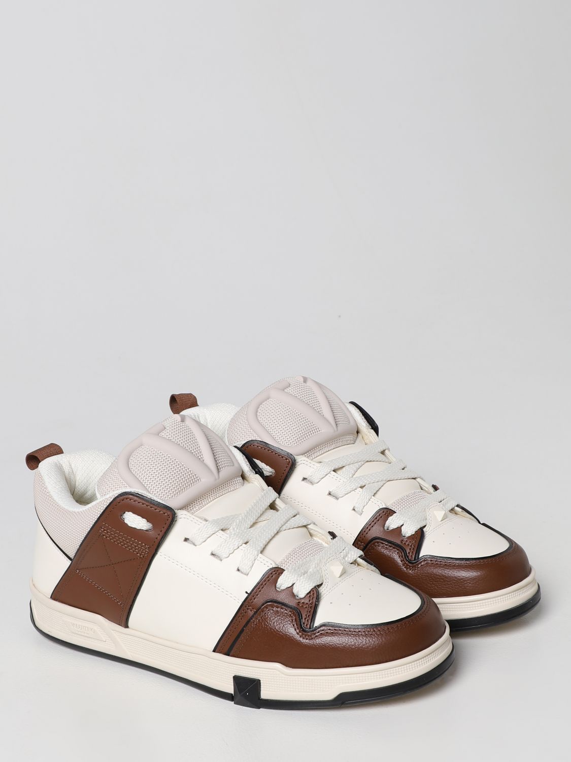 GIÀY VALENTINO GARAVANI White Brown Sneakers