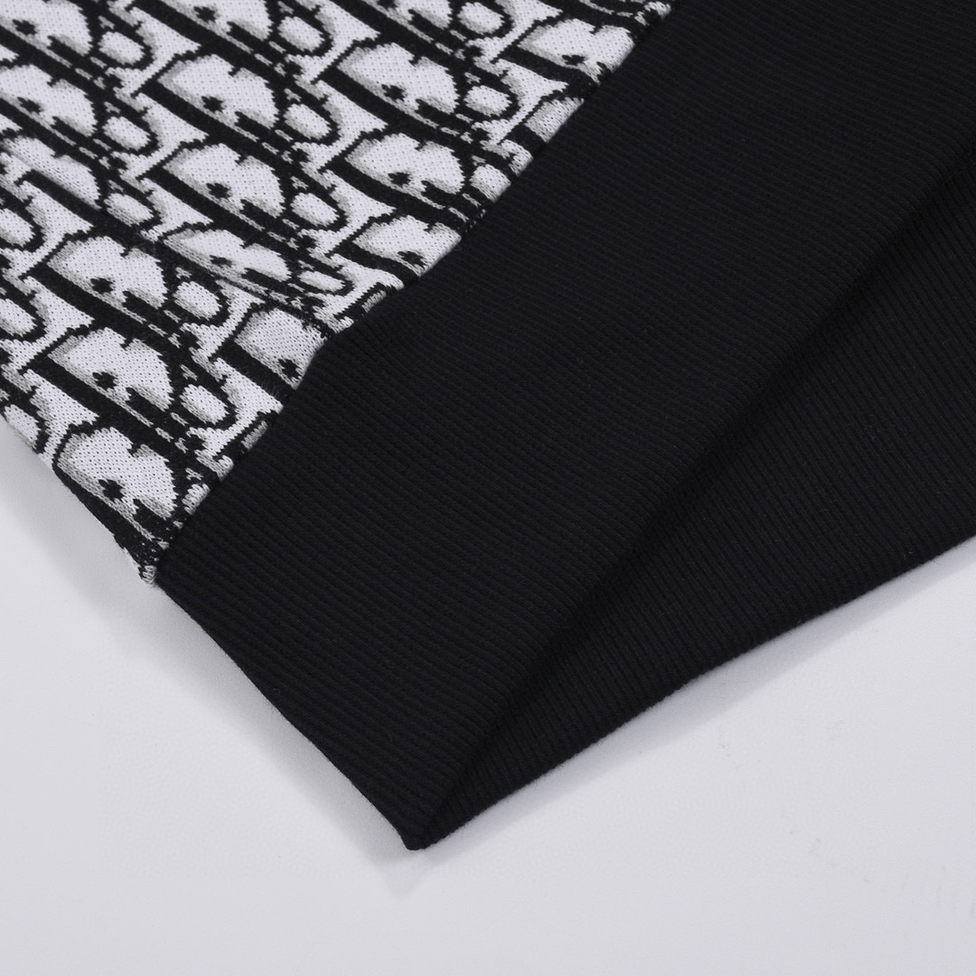 ÁO CHRISTIAN DIOR OBLIQUE T SHIRT BLACK