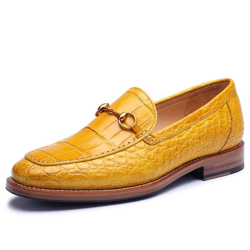 Giày lười nam da cá sấu Alligator có 4 màu