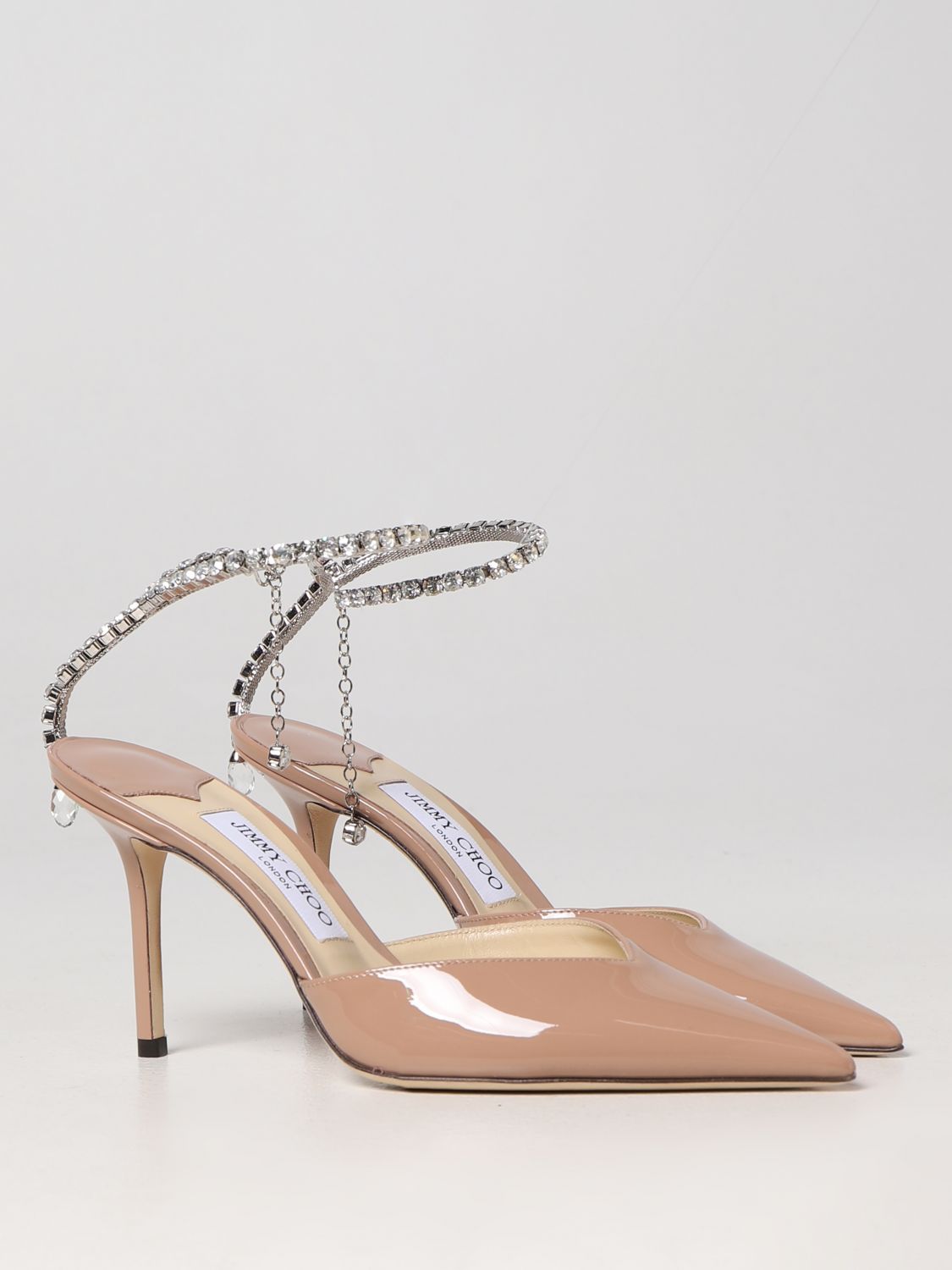 GIÀY JIMMY CHOO Cream heeled high shoes