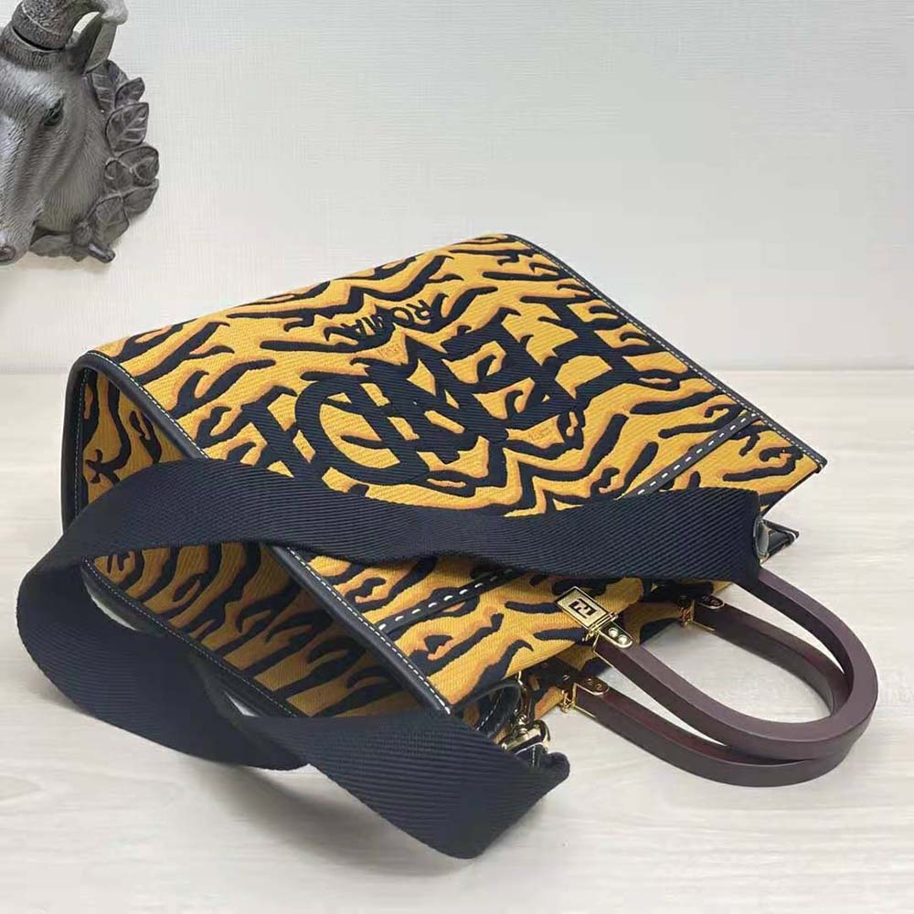 TÚI Fendi Women Sunshine Medium Shopper Bag From the Spring Festival Capsule Collection