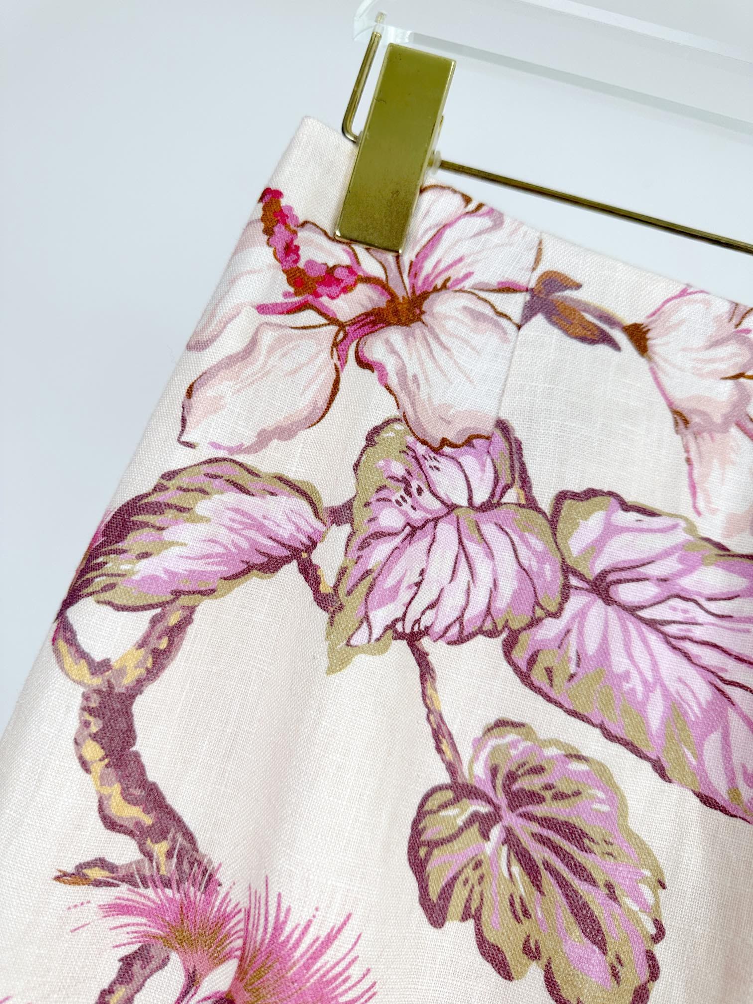 CHÂN VÁY ZIMMERMANN Vintage Flower Pink Dress High Classy