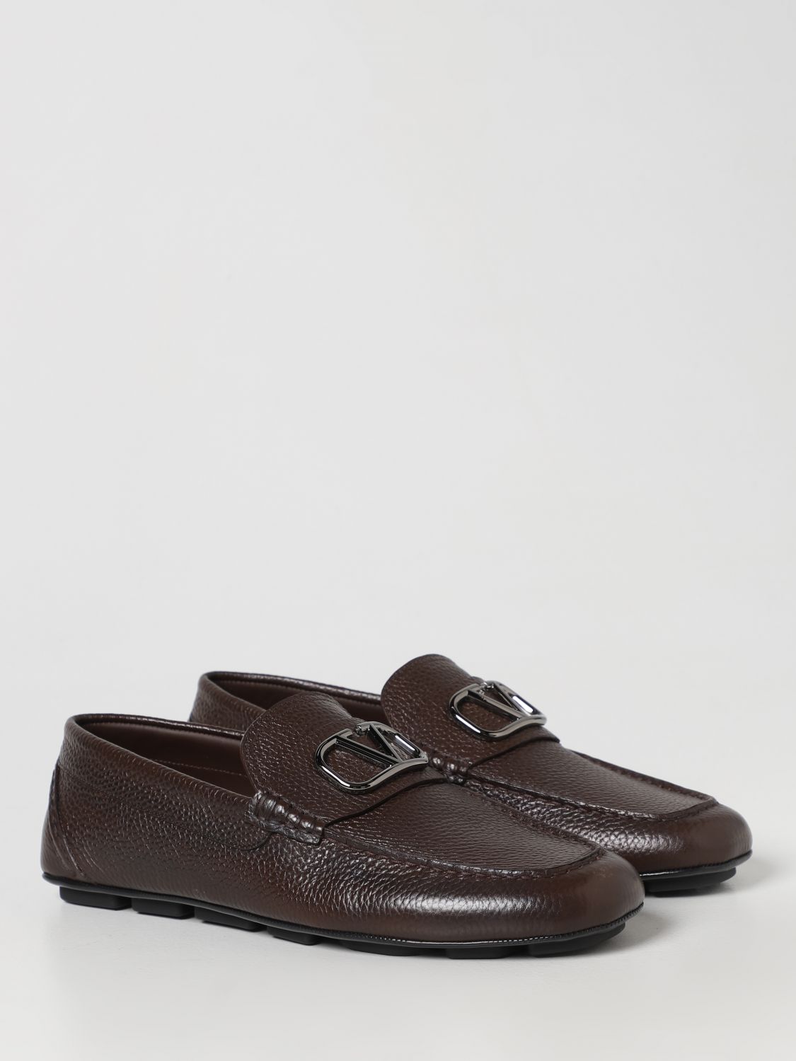 GIÀY VALENTINO GARAVANI Brown loafers