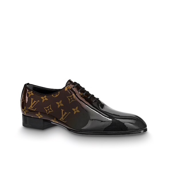GIÀY LOUIS VUITTON MONOGRAM LOGO SHINE SHOES
