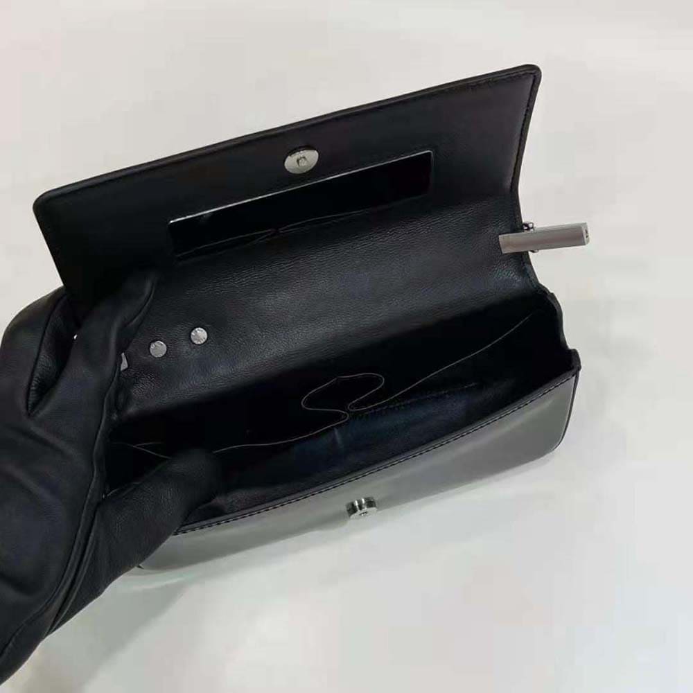 TÚI FENDI Women First Sight Black Leather Mini Bag