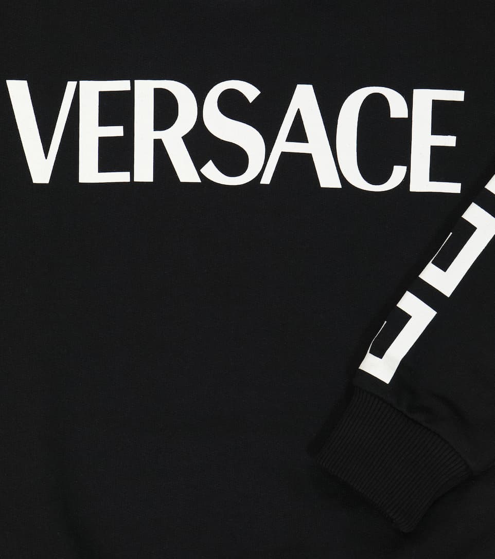 ÁO VERSACE KIDS Logo cotton sweatshirt 9 -12 years