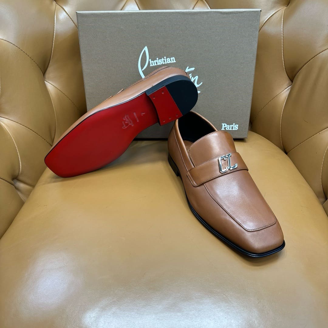 GIÀY CHRISTIAN LOUBOUTIN LOAFER HIGH TOP QUALITY SHOES AAA
