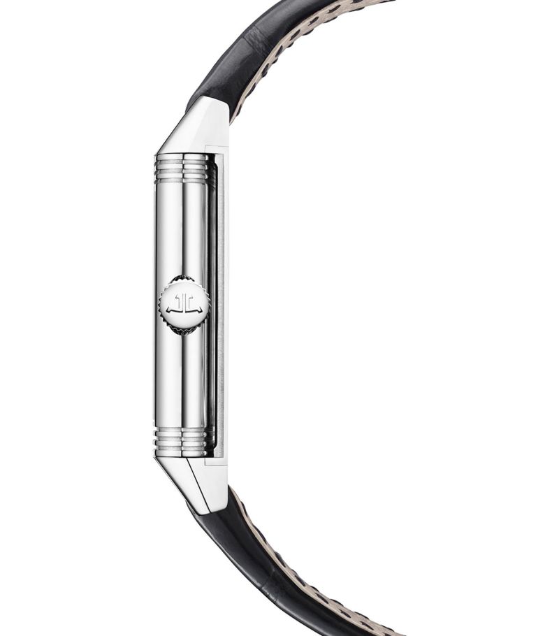 Đồng hồ JAEGER-LECOULTRE  Stainless Steel Reverso Classic Medium Thin 24.4mm mặt số màu trắng
