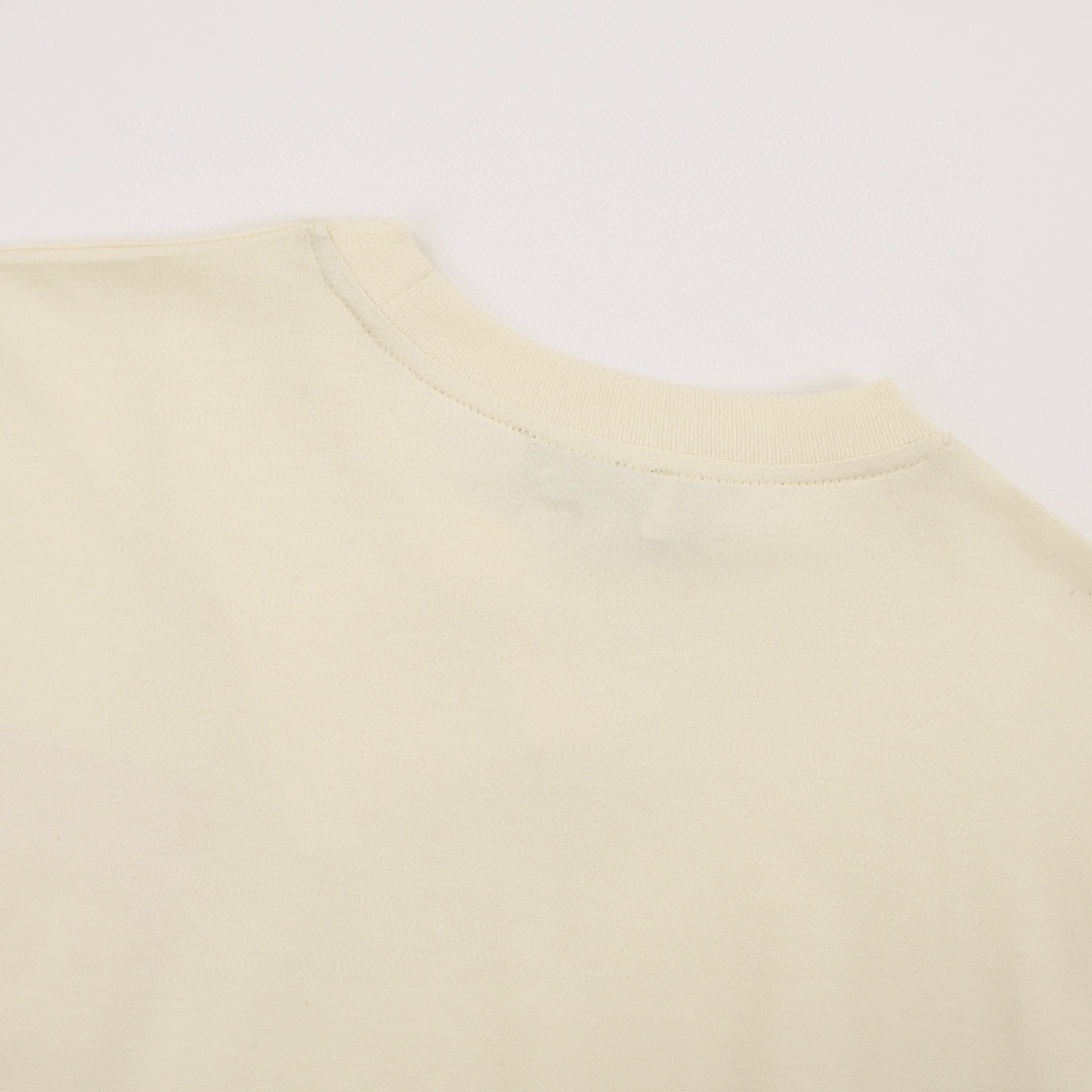 ÁO CHANEL print cotton jersey T-shirt
