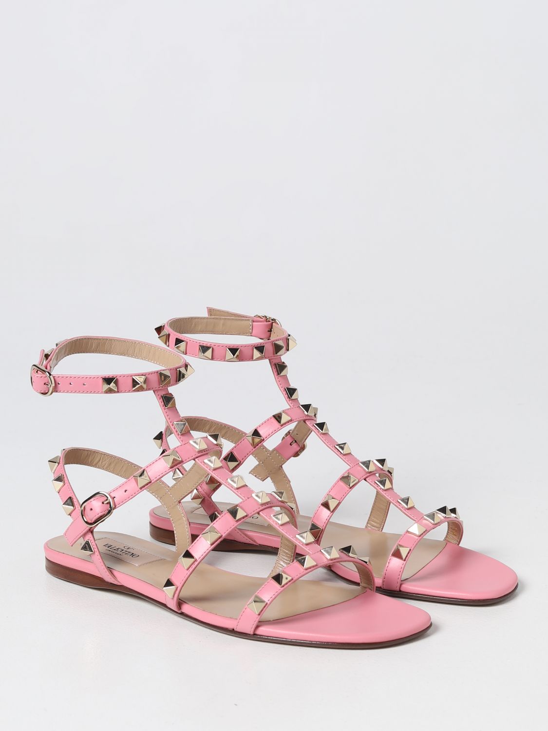 GIÀY VALENTINO GARAVANI Pink Flats sandals