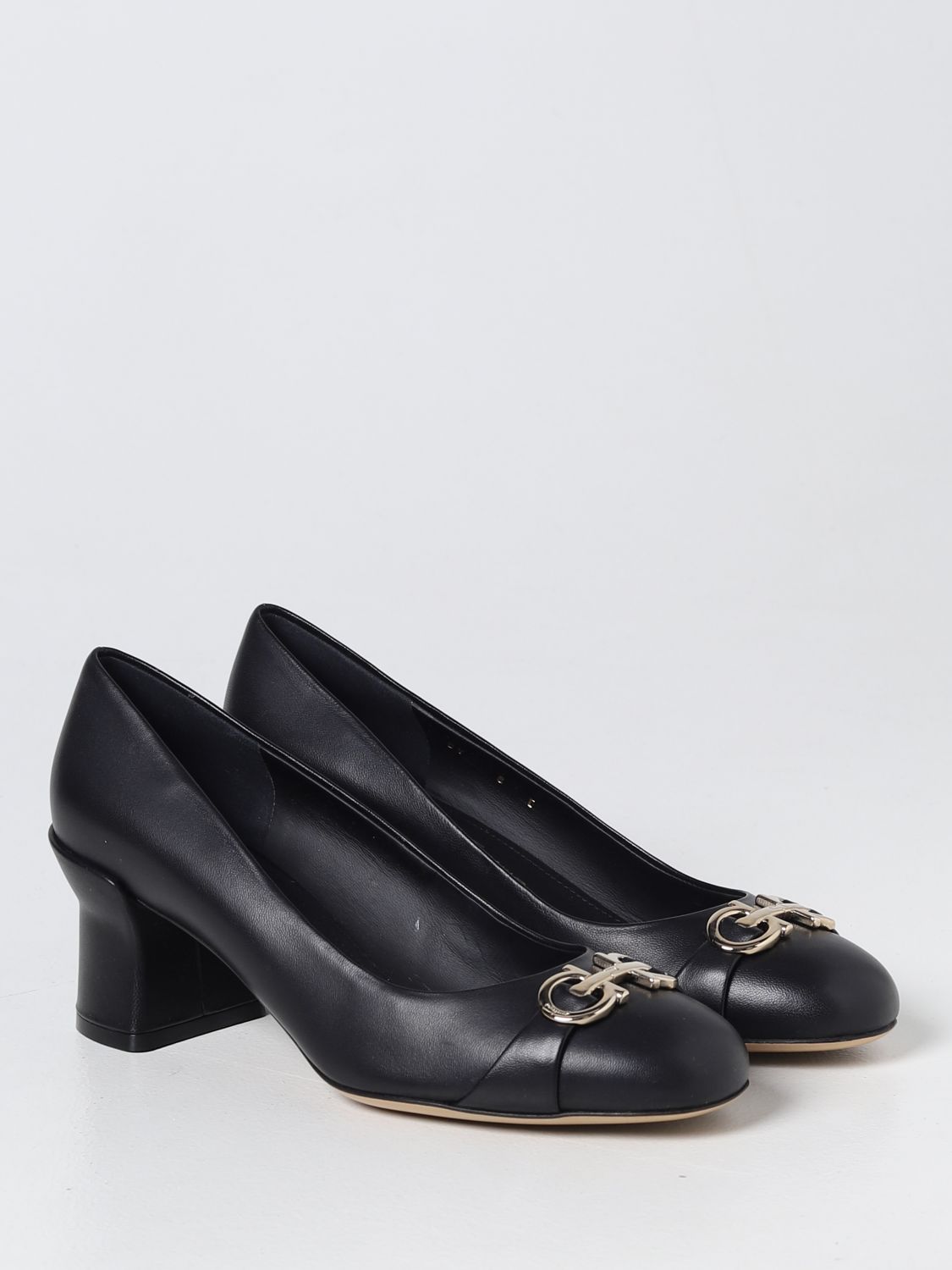 GIÀY SALVATORE FERRAGAMO Black high heel shoes