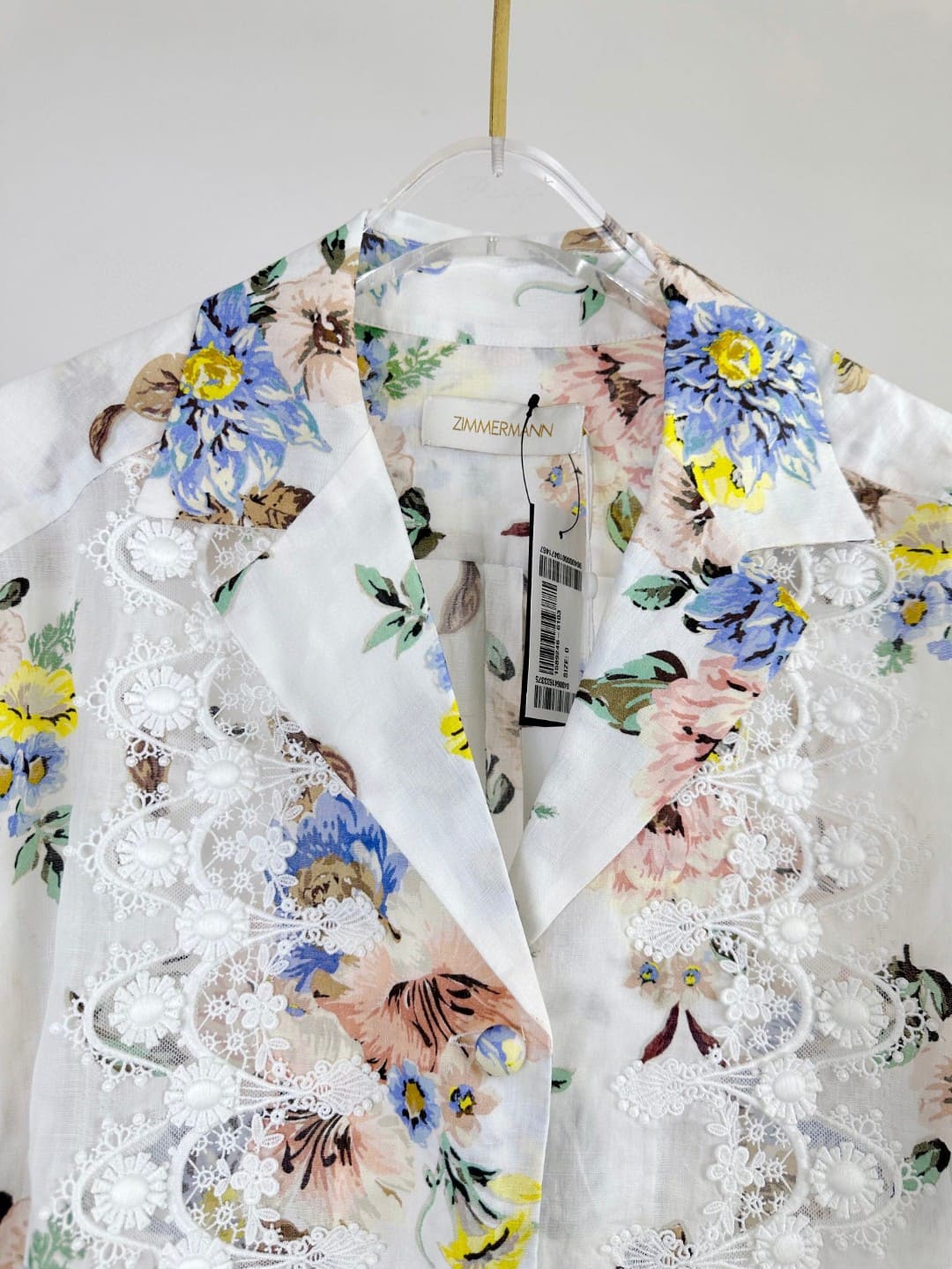 ÁO ZIMMERMANN Flower Vintage Dress High Classy