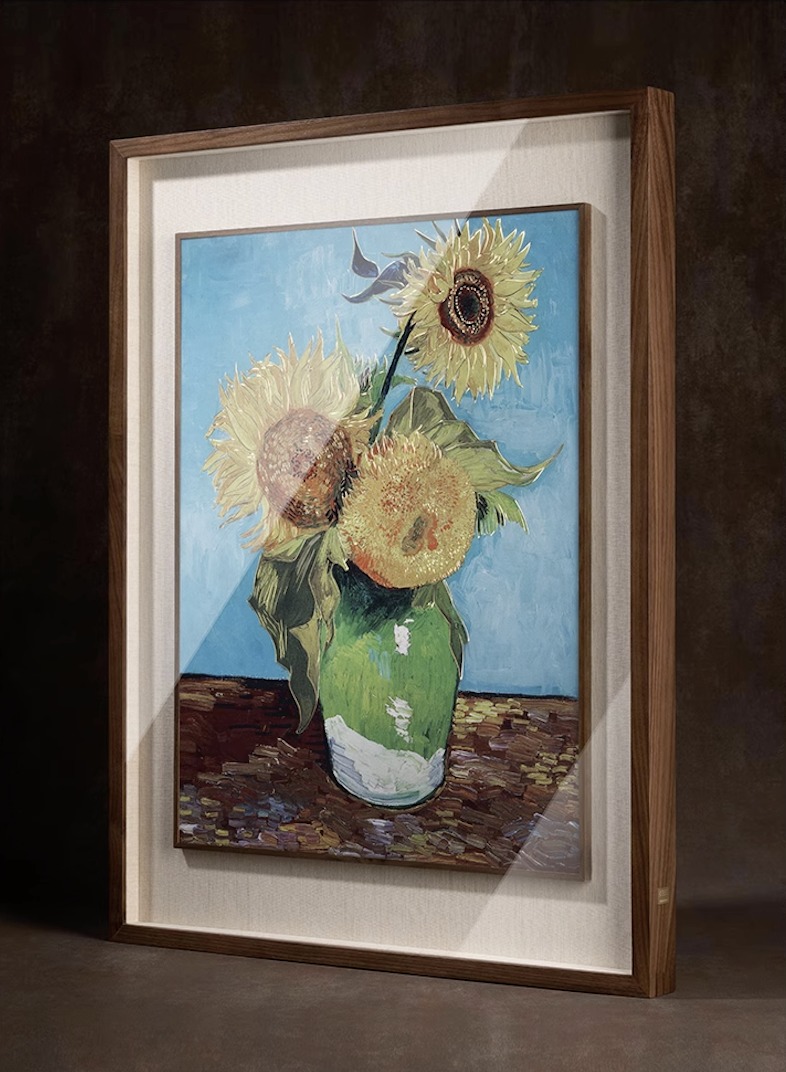 TRANH ĐỒNG HOA HƯỚNG DƯƠNG CỦA DANH HỌA VINCENT VAN GOGH
