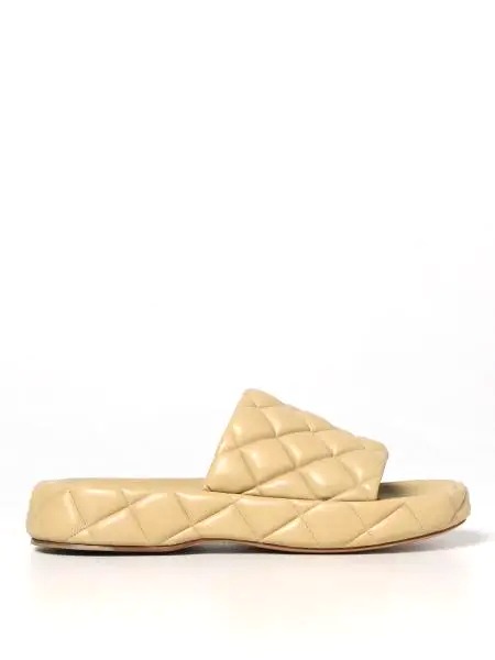DÉP BOTTEGA VENETA Padded quilted leather sandals