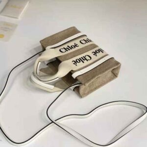 TÚI Chloe Women Mini Woody Tote Bag-Blue