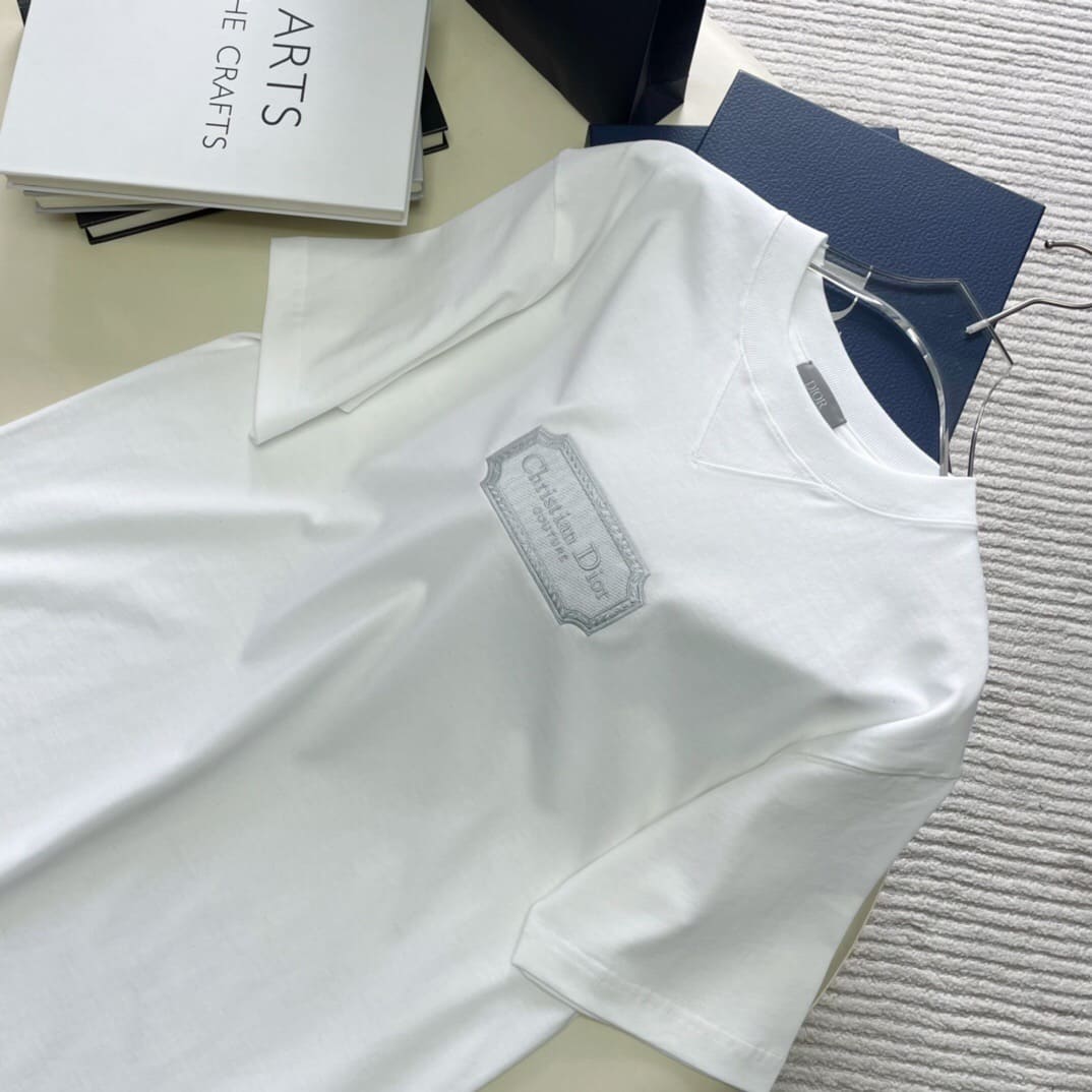ÁO DIOR T SHIRT MÀU TRẮNG UNISEX