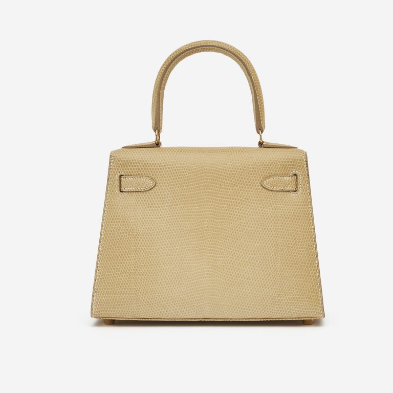 TÚI Hermès Kelly 20 Niloticus Lizard Parchemin Gold Buckle khóa vàng