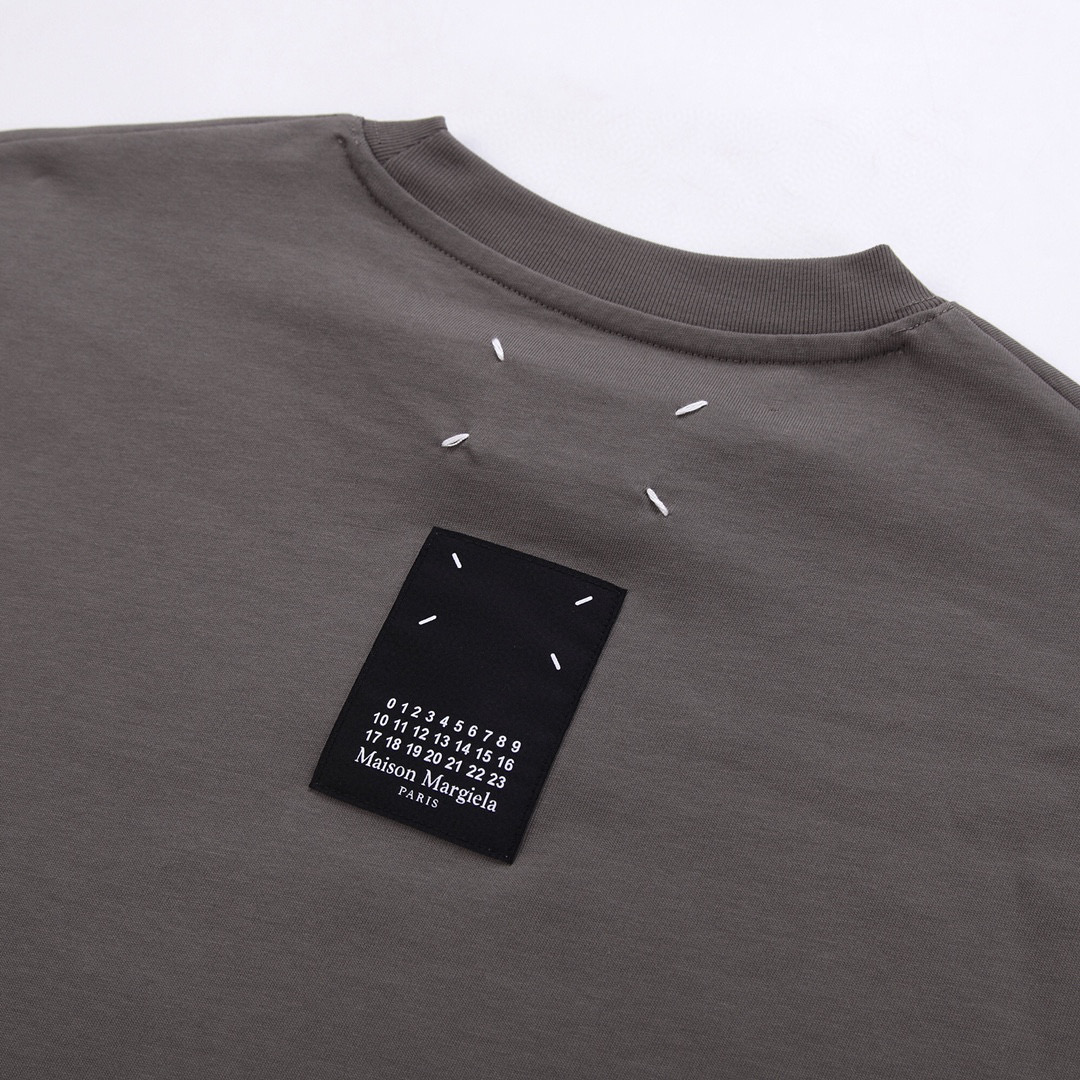 ÁO Maison Margiela print cotton jersey T-shirt