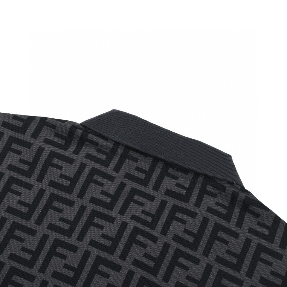 ÁO FENDI FF POLO GRAY