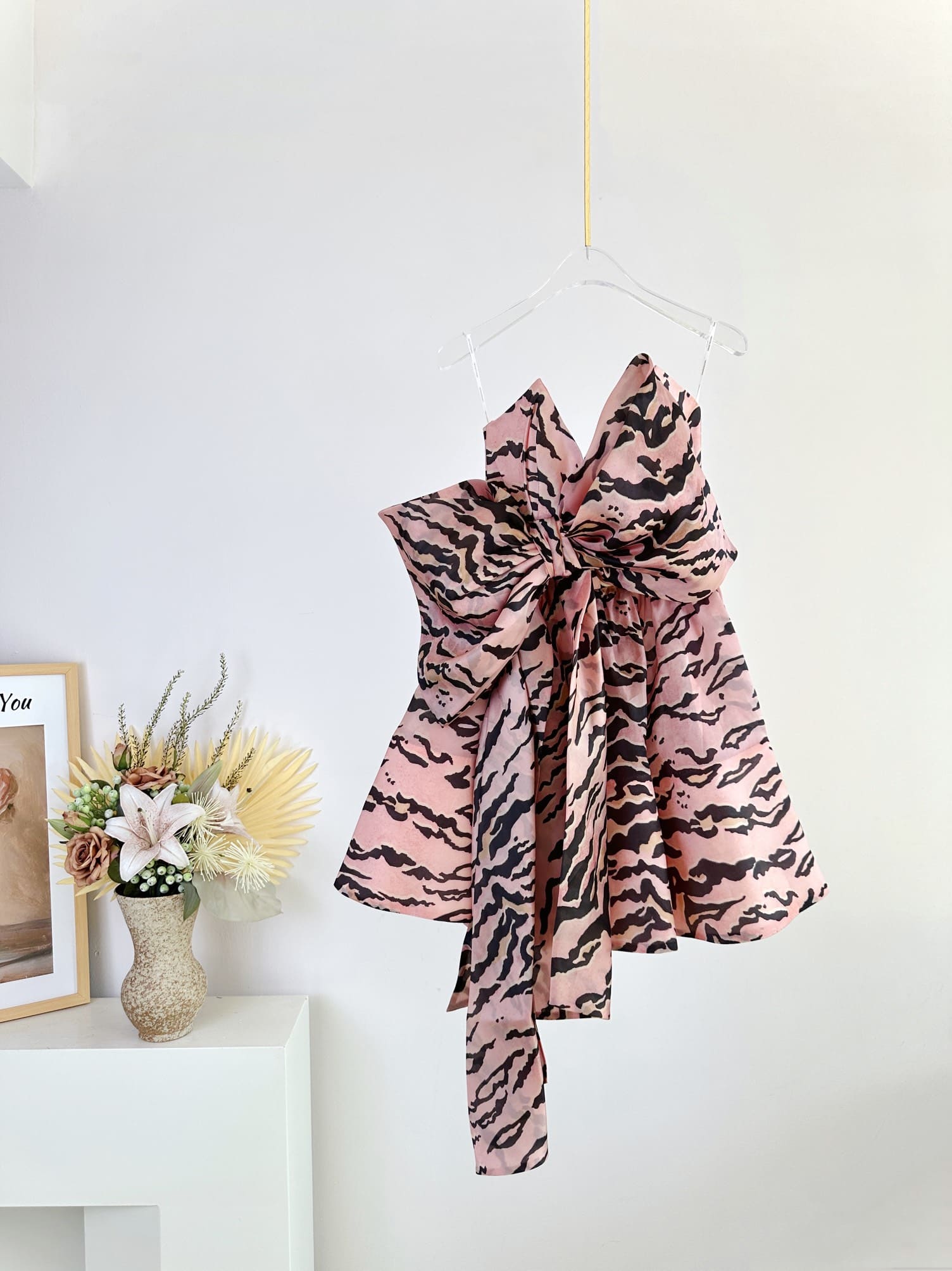 VÁY ZIMMERMANN Tiger Print Vintage High Classy