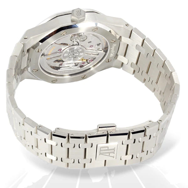 Đồng hồ Ademars Piguet Royal Oak 50TH ANNIVERSARY bản kỉ niệm mặt số màu xanh đậm
