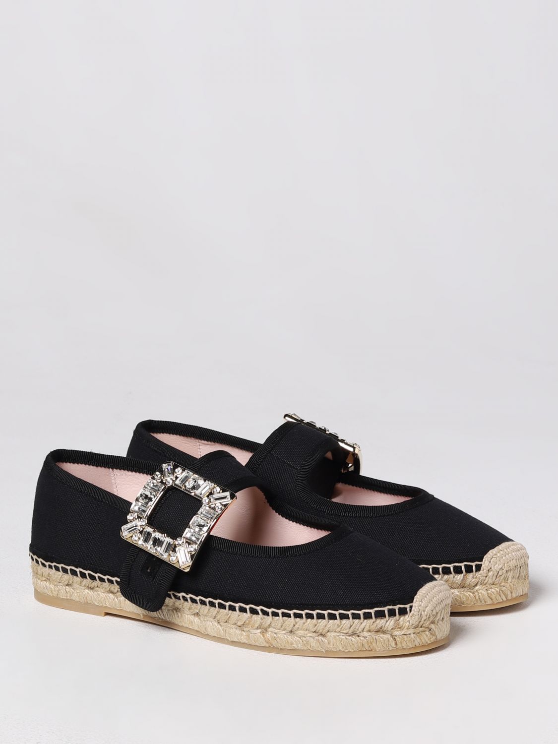 GIÀY ROGER VIVIER Black espadrilles shoes
