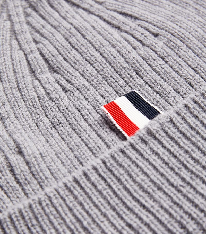 MŨ THOM BROWNE  Cashmere 4-Bar Beanie