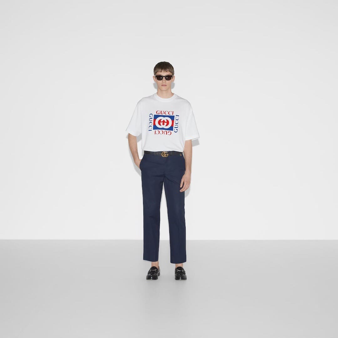 ÁO GUCCI GG T SHIRT MÀU TRẮNG UNISEX
