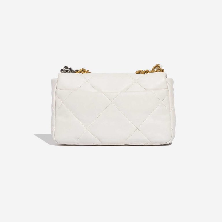 TÚI Chanel 19 Flap Bag Lamb Cream