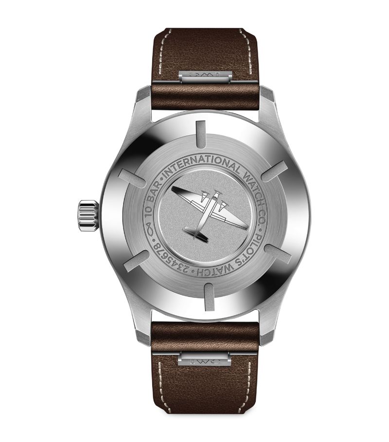 Đồng hồ IWC Stainless Steel Pilot's Watch Mark XX mặt số màu xanh lá cây