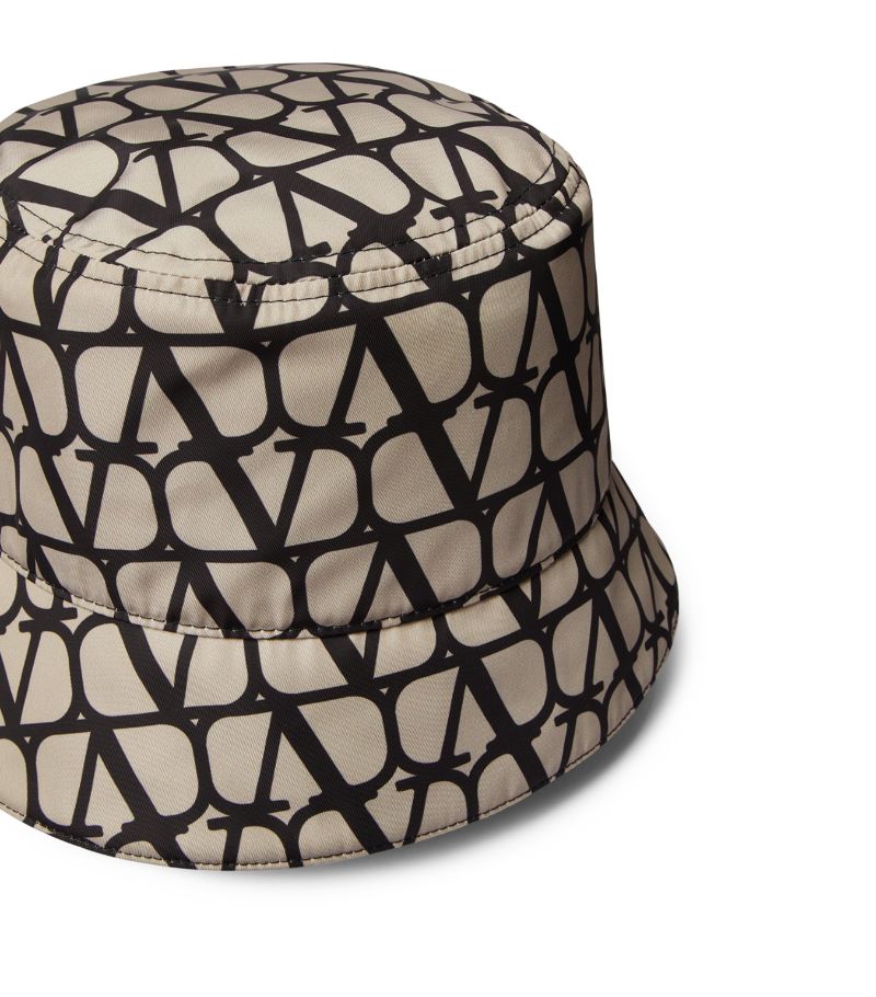 MŨ VALENTINO GARAVANI Toile Iconographe Bucket Hat