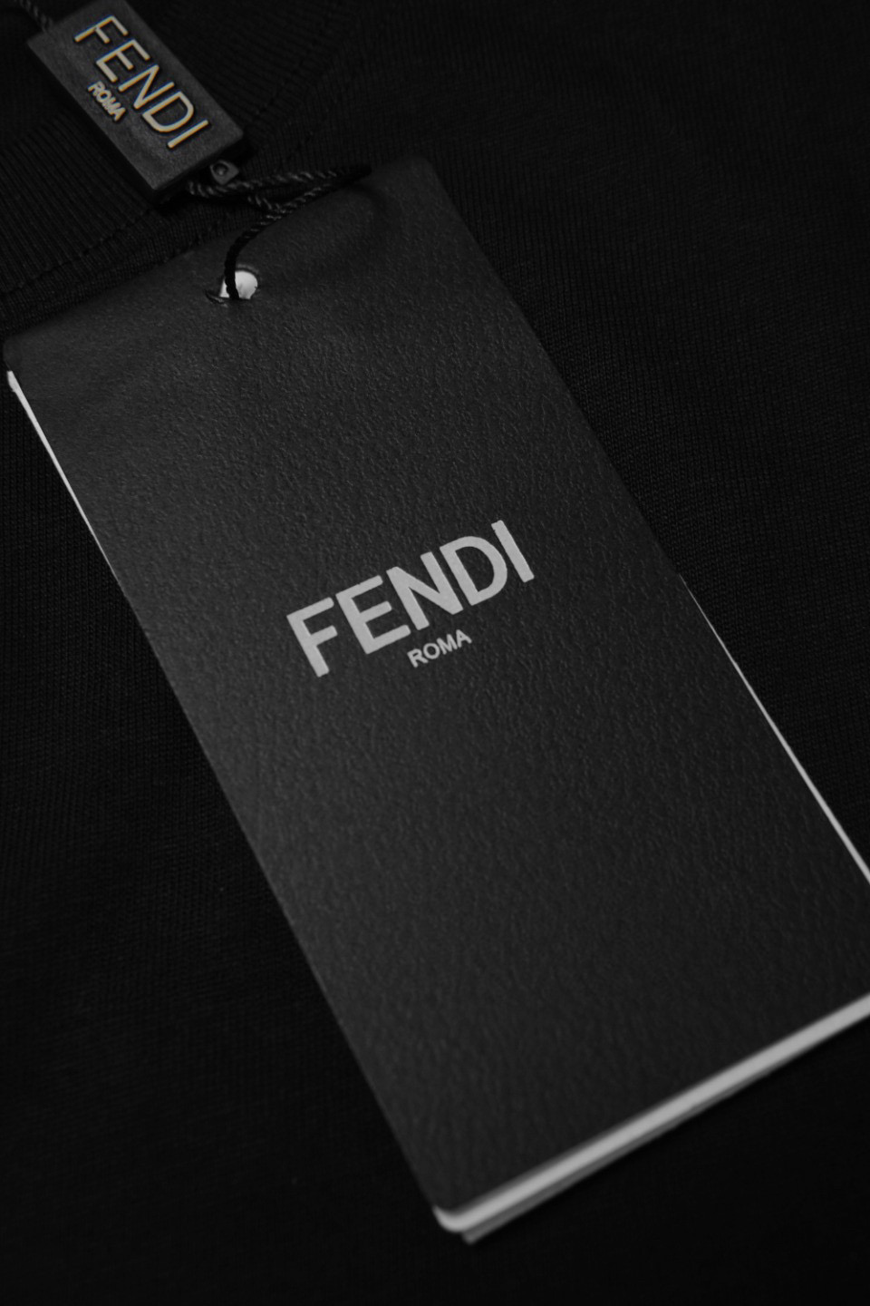 ÁO FENDI print cotton jersey T-shirt