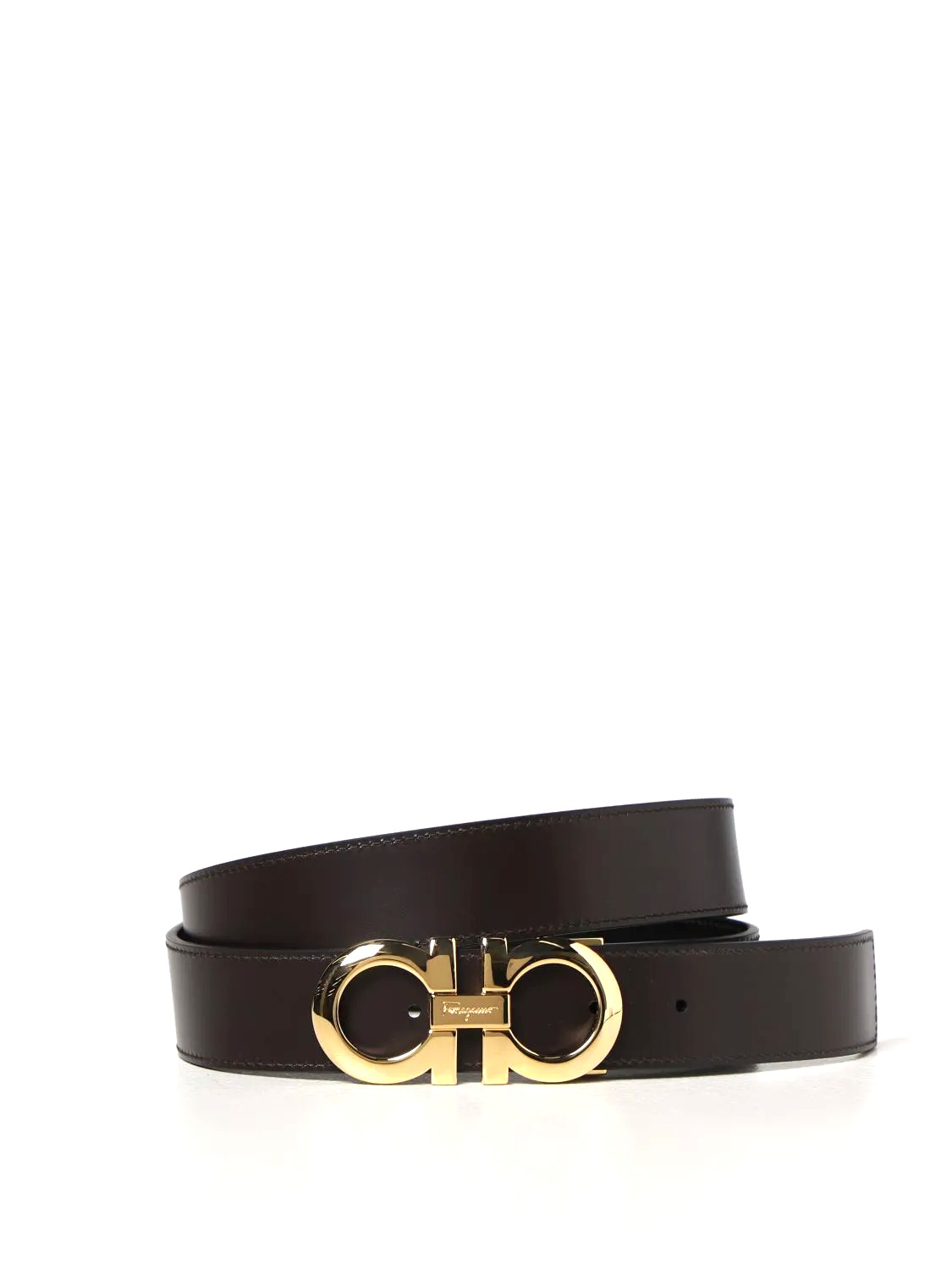 DÂY LƯNG SALVATORE FERRAGAMO brown leather