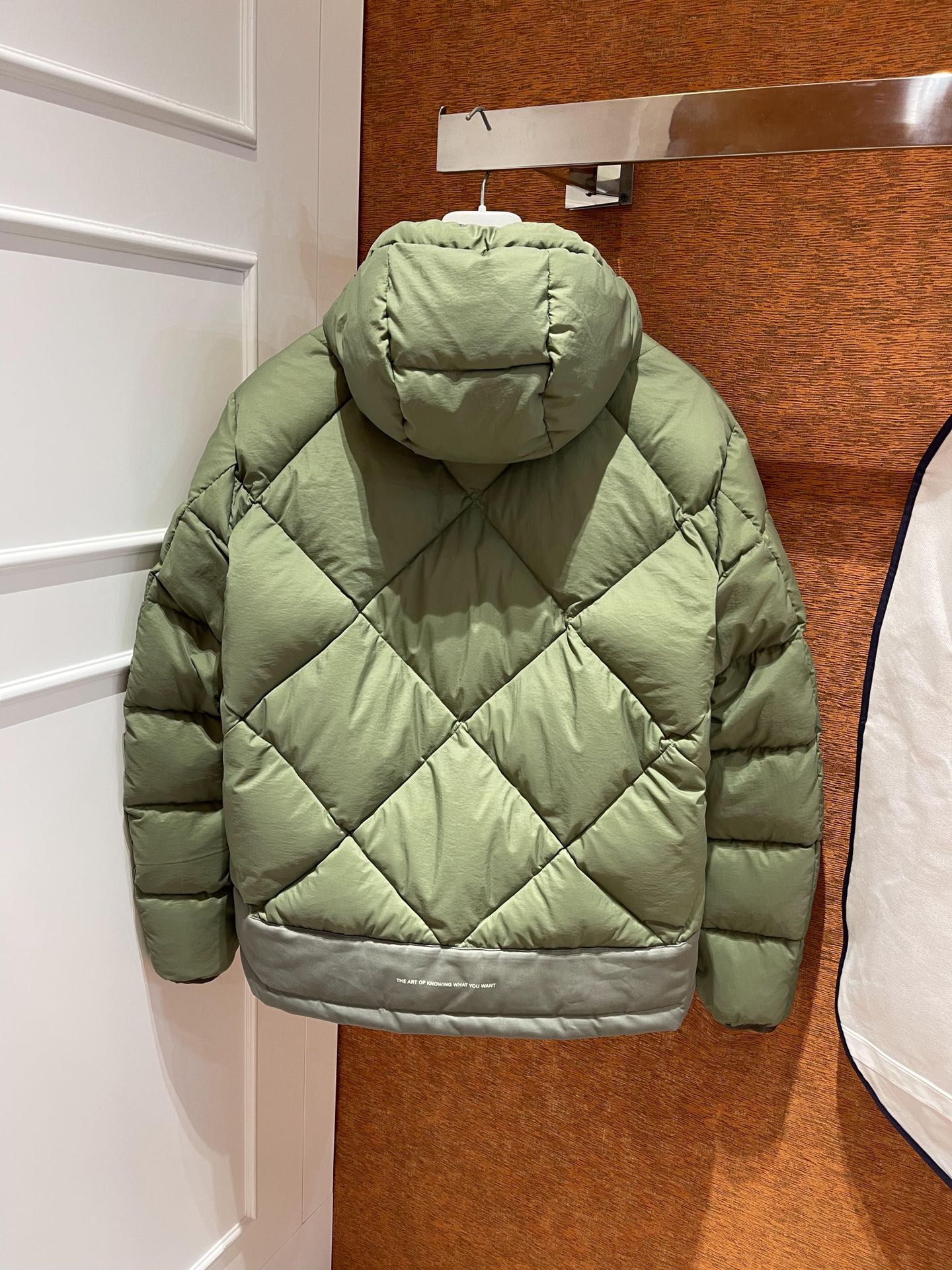 ÁO MONCLER WINTER GREEN DOWN JACKET