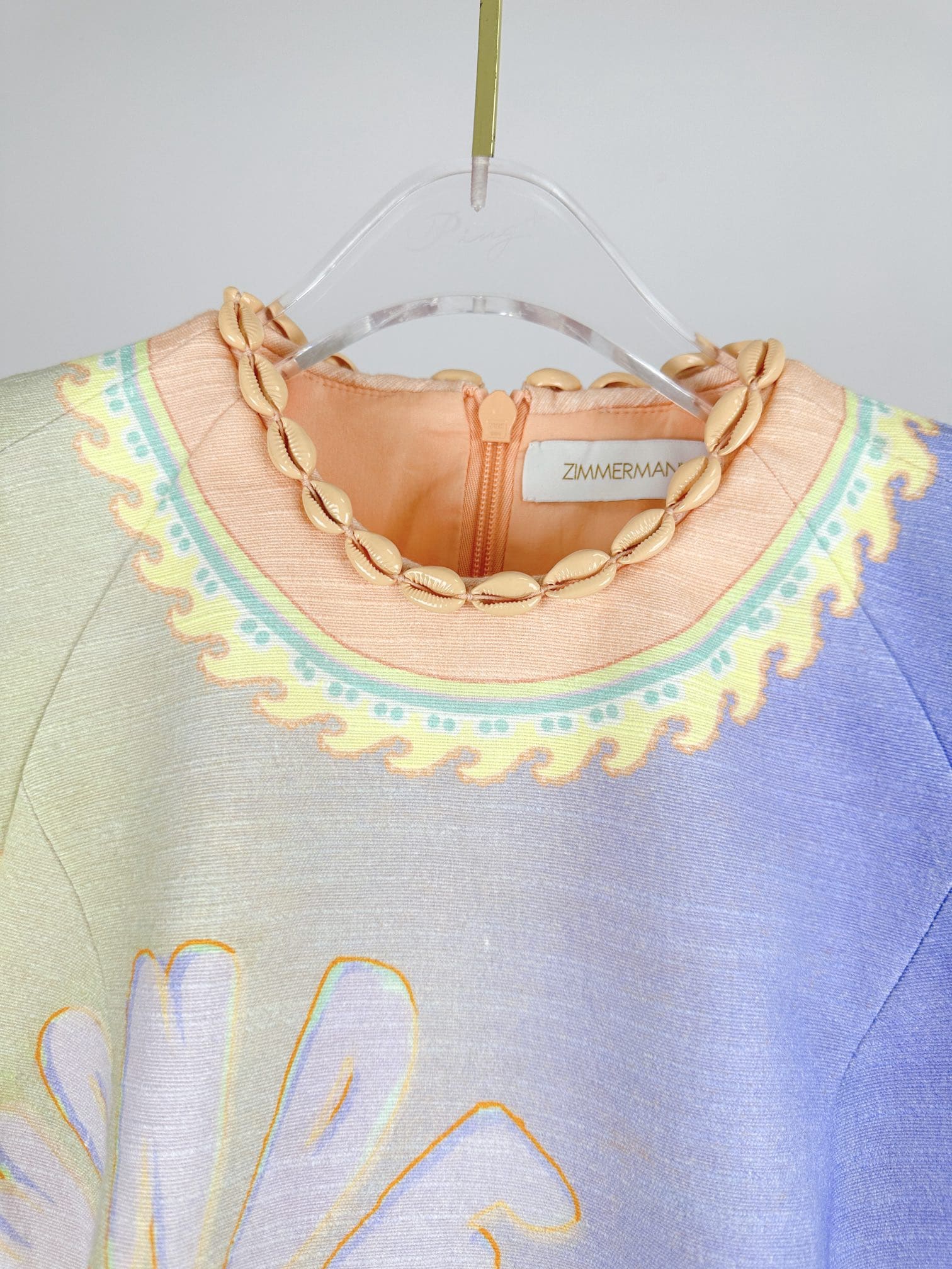VÁY ZIMMERMANN Beach Vintage Midi Dress