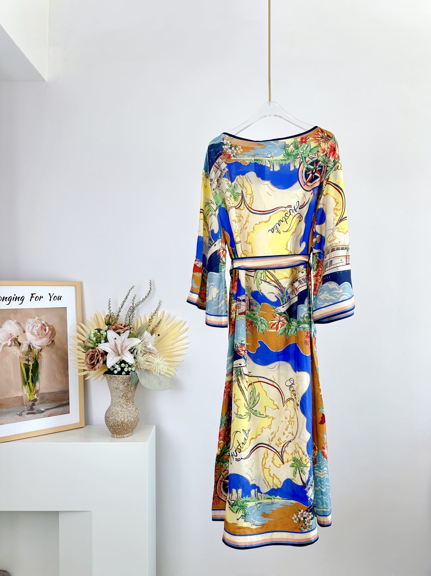 VÁY ZIMMERMANN Flower Vintage Dress