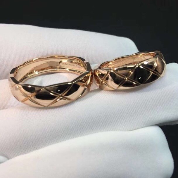 NHẪN COCO CHANEL CRUSH RING ROSE GOLD 18K