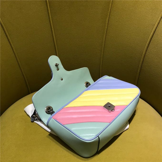 TÚI Gucci GG marmont small shoulder bag multicolor Top Quality