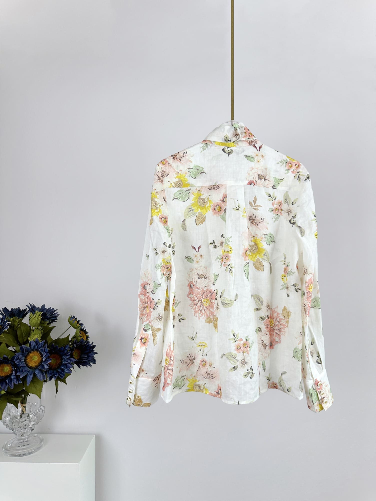 ÁO ZIMMERMANN Flower Vintage Dress High Classy