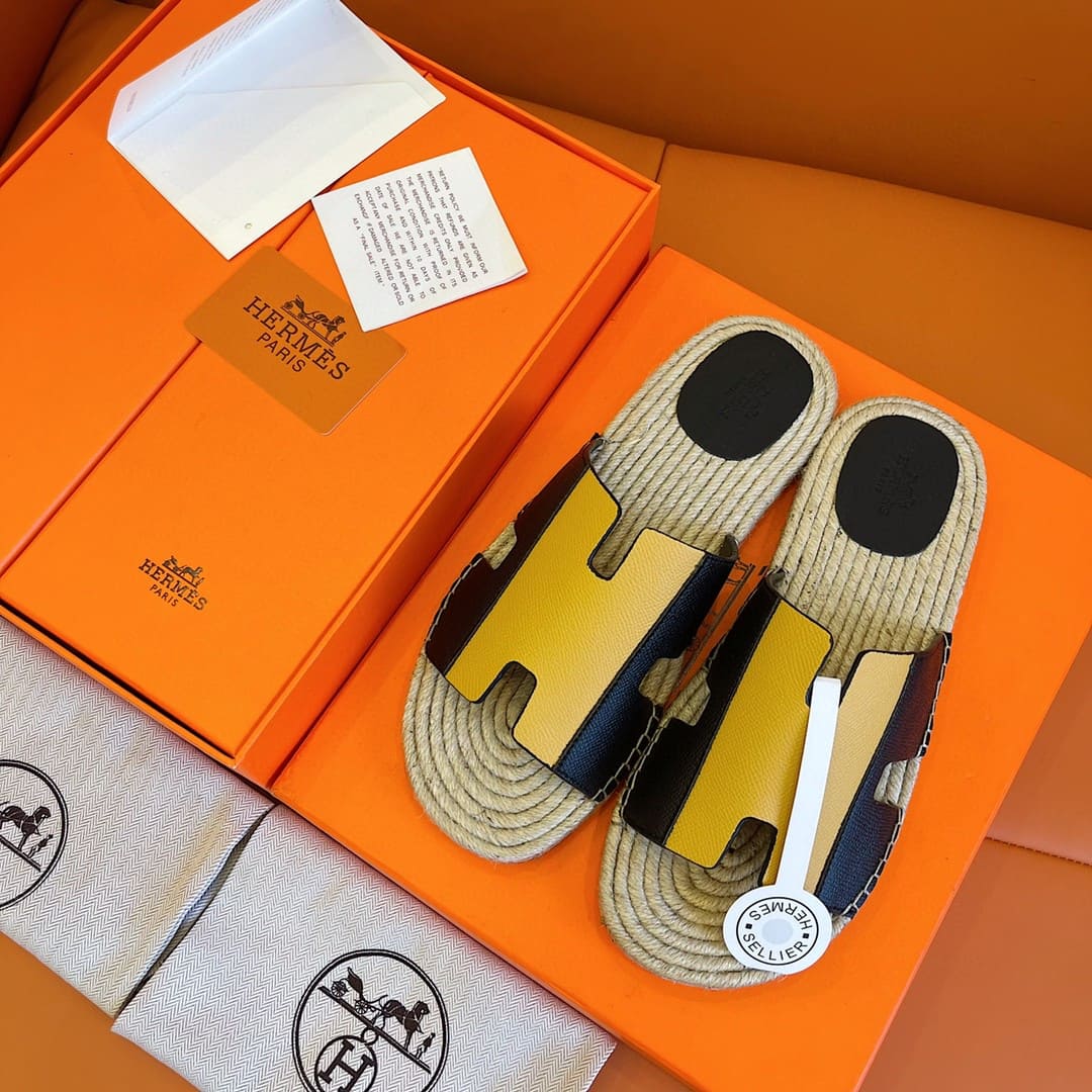 DÉP HERMES IZMIR ESPADRILLES H SANDAL AAA
