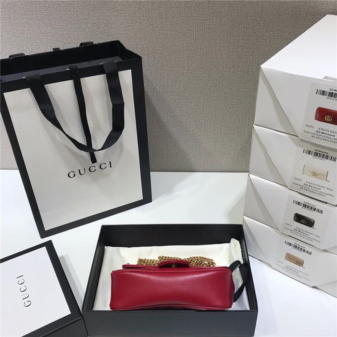 TÚI Gucci GG marmont super mini bag red Top Quality