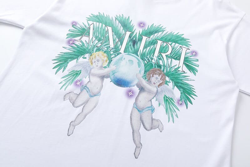 ÁO AMIRI T SHIRT MÀU TRẮNG UNISEX