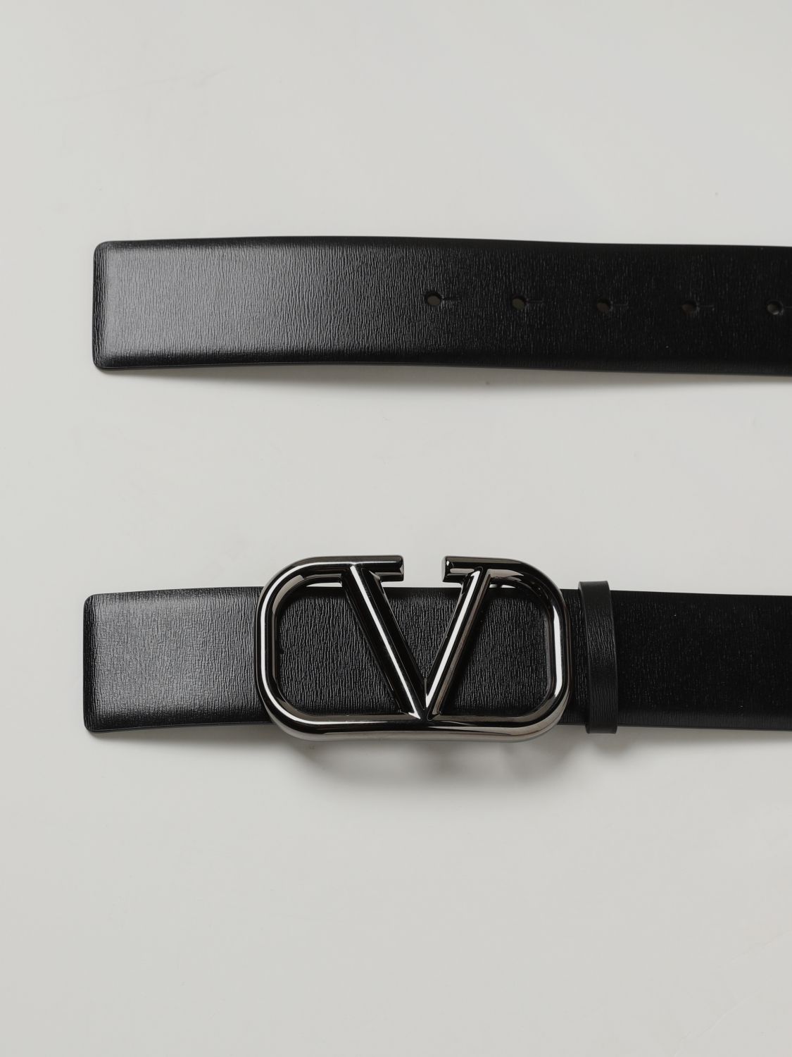 DÂY LƯNG VALENTINO GARAVANI V Logo Leather Belt