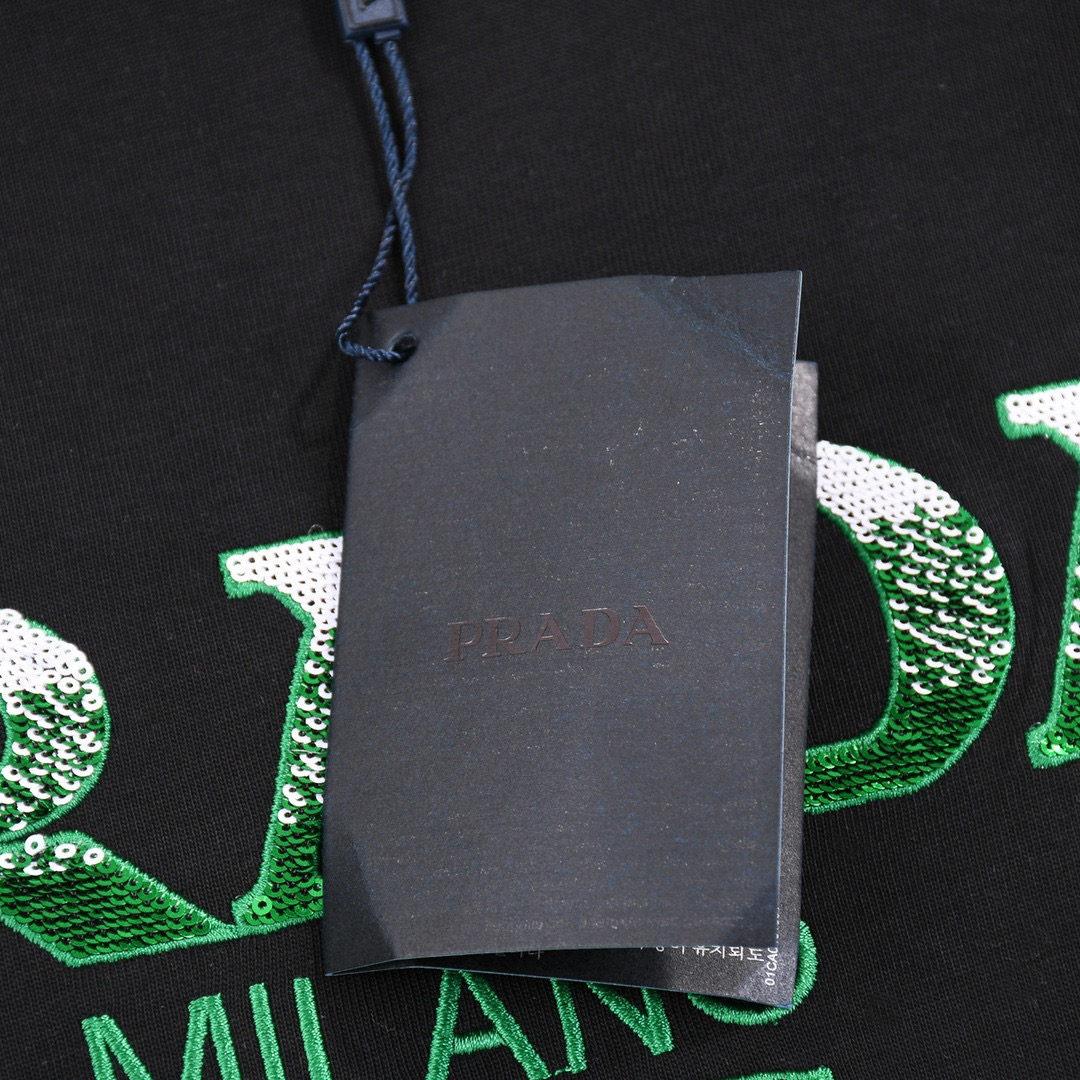 ÁO PRADA T SHIRT BLACK