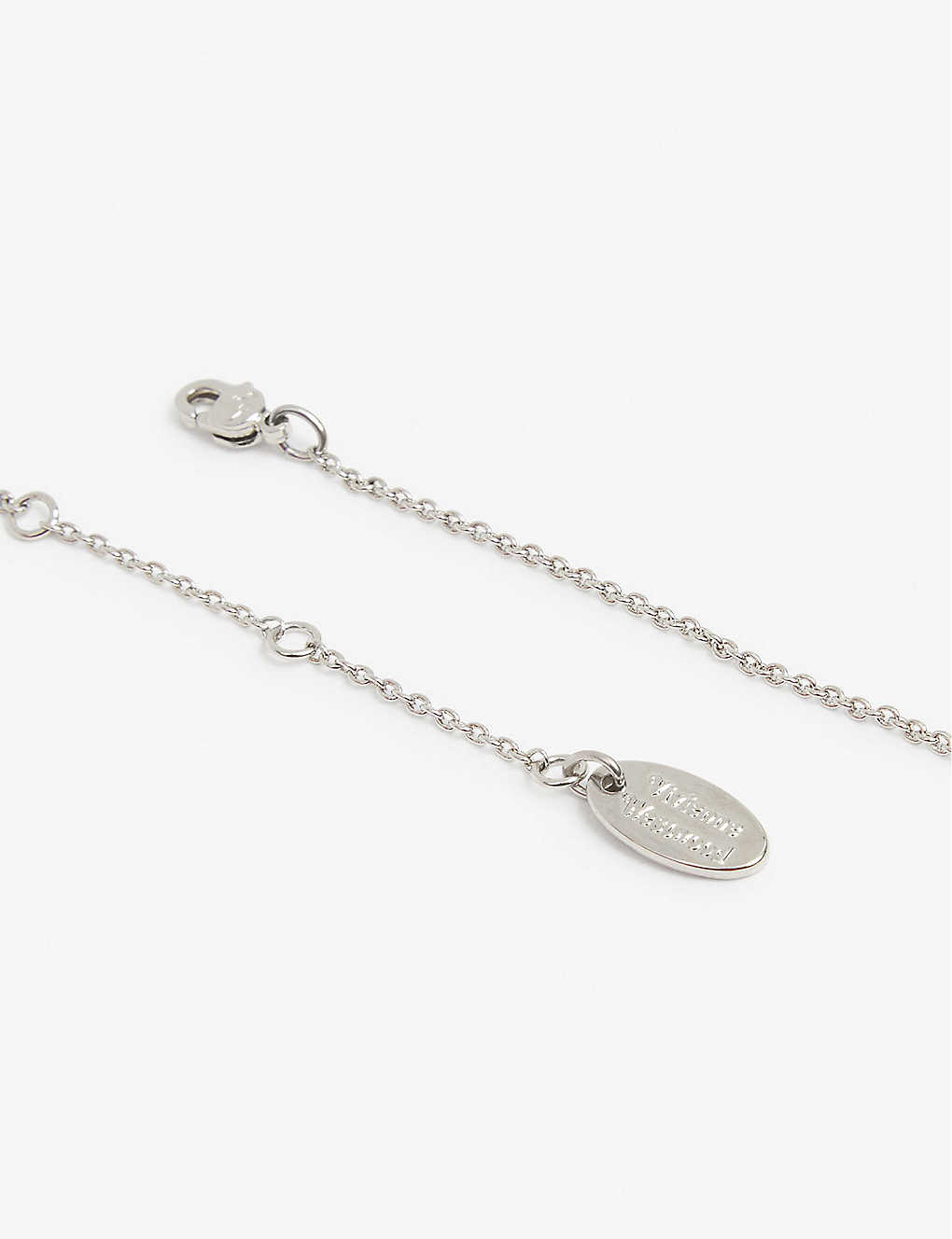 DÂY VIVIENNE WESTWOOD JEWELLERY Balbina platinum-plated brass and faux-pearl pendant necklace