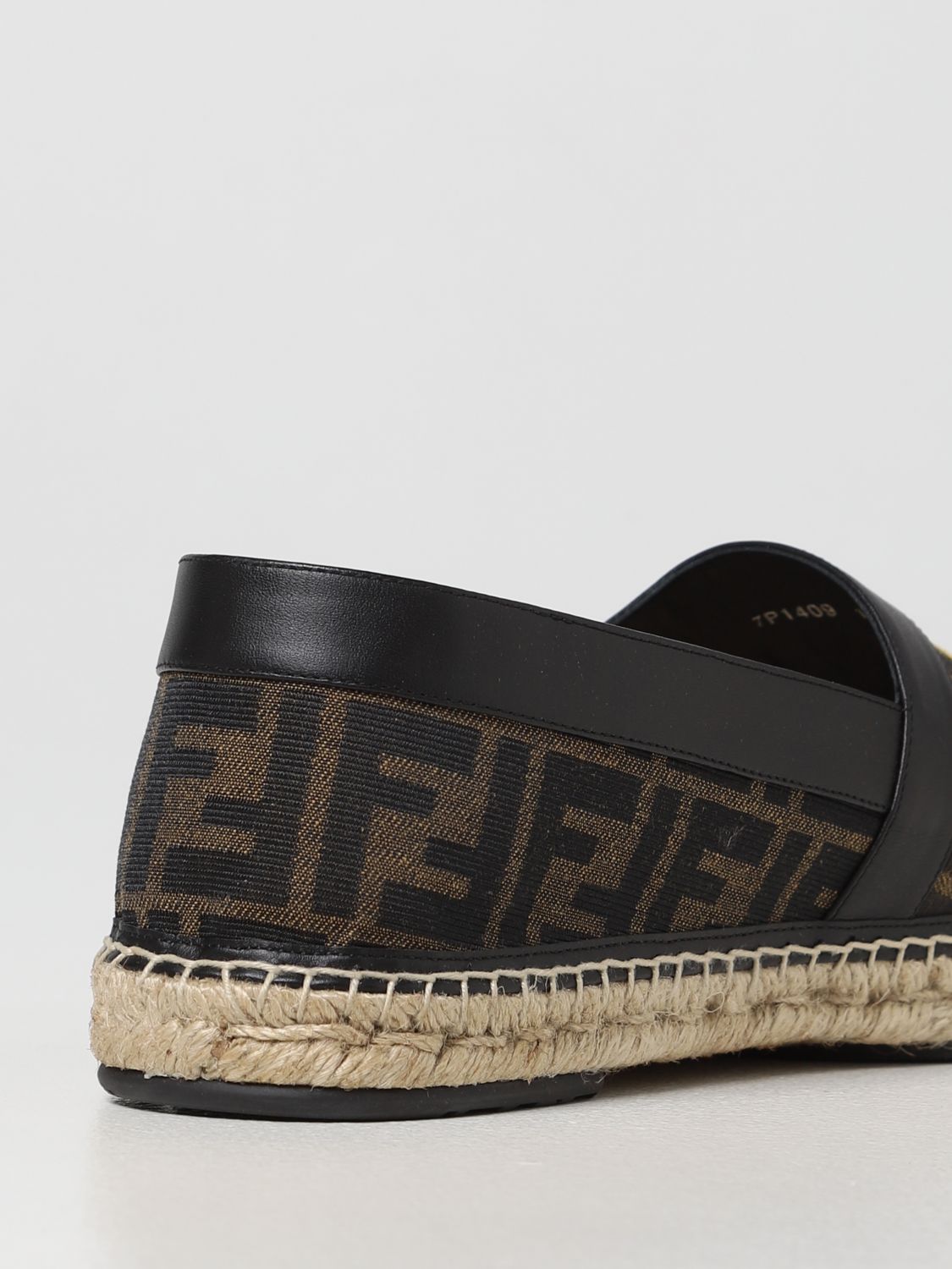 GIÀY FENDI ROMA FF CÓI canvas esparilles SS2022
