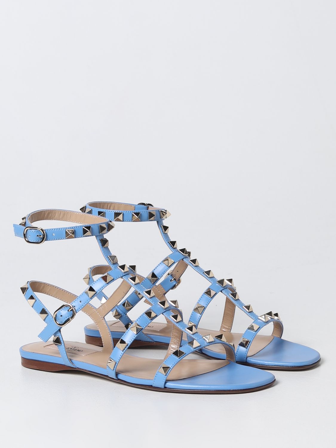 GIÀY VALENTINO GARAVANI Blue Flats sandals
